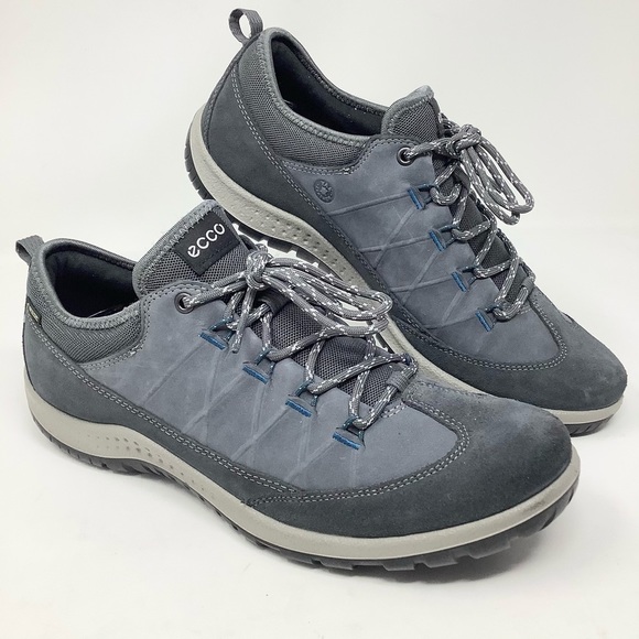 Ecco Shoes - Ecco Gore-Tex Leather Women Sneakers Size.10